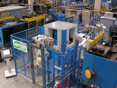 fully automated plant for the Production of electrofusion sockets in dimensions of D=20 mm to D=75 mm